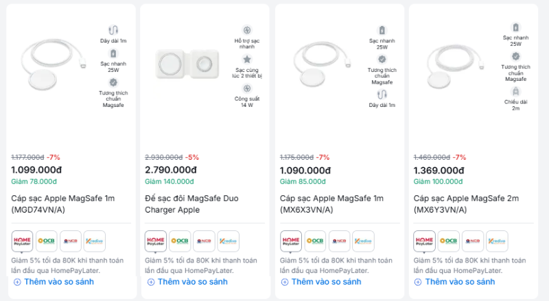 mua sạc MagSafe ở đâu uy tín - hình 3