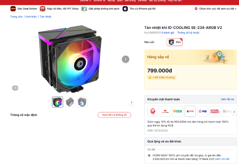 Mua tản nhiệt ID-COOLING ở đâu uy tín - hình 3