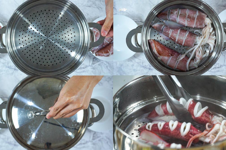 Mực hấp bia (ảnh 5)