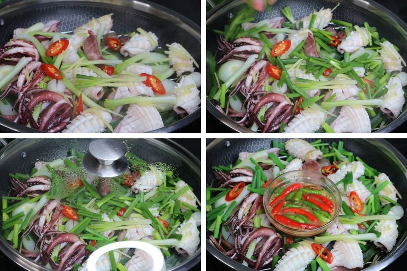 Mực hấp hành ảnh 6