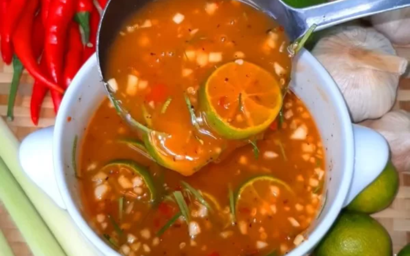 muối chấm linh hồn của món chân gà