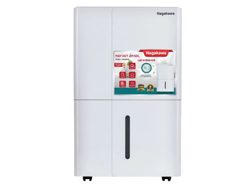 Máy hút ẩm lọc không khí 50 lít Nagakawa NAD8667 - hình 4