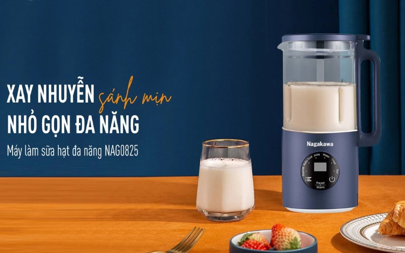 Máy làm sữa hạt Nagakawa NAG0825 - hình 3