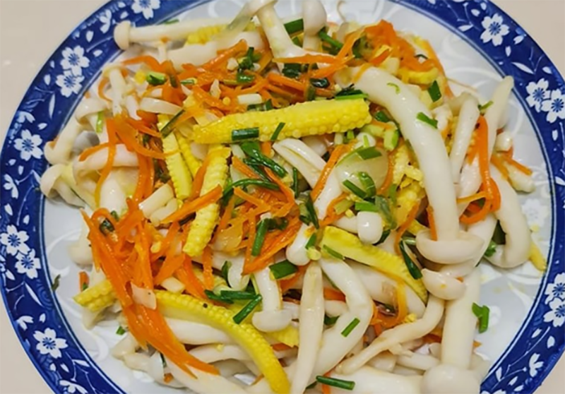 Cách làm món nấm hải sản xào (hình 9)