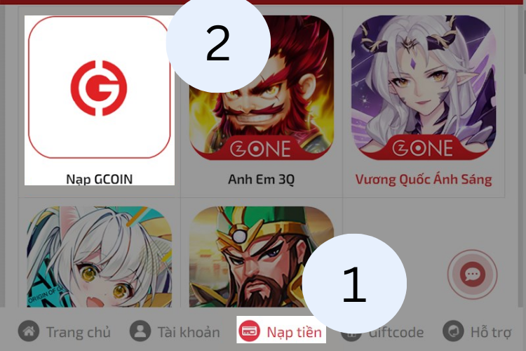 nạp anh em 3q gzone 4