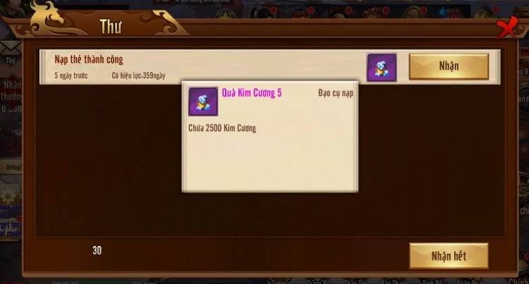 Nạp game Đỉnh Phong Tam Quốc (Hình 4)