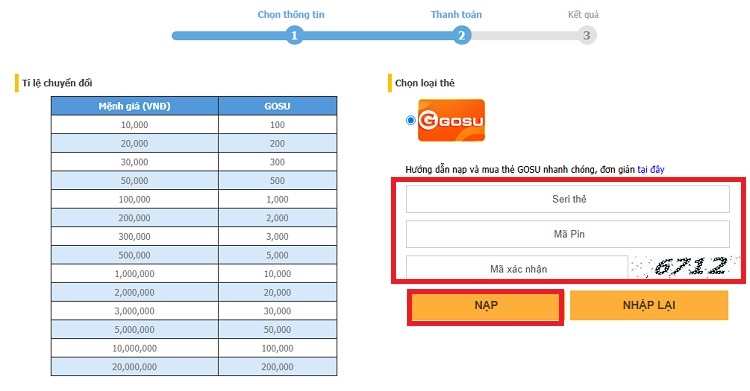 Nạp game Đỉnh Phong Tam Quốc (Hình 9)