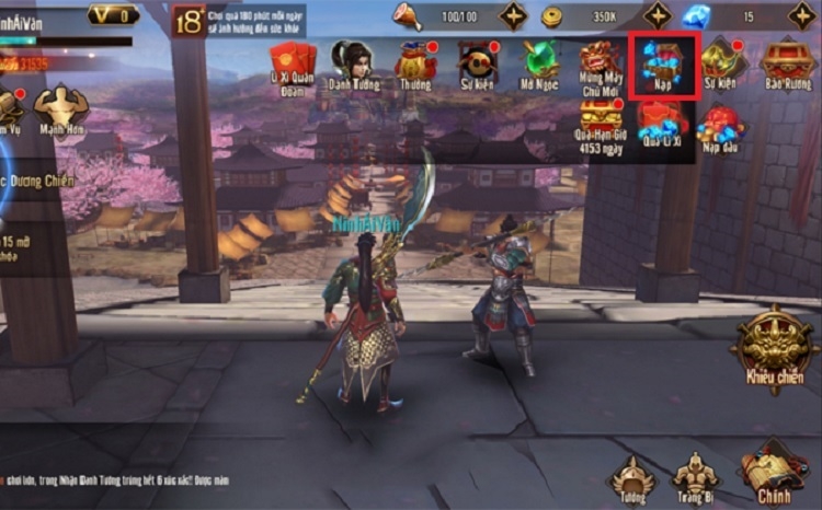 Nạp game Đỉnh Phong Tam Quốc (Hình 17)