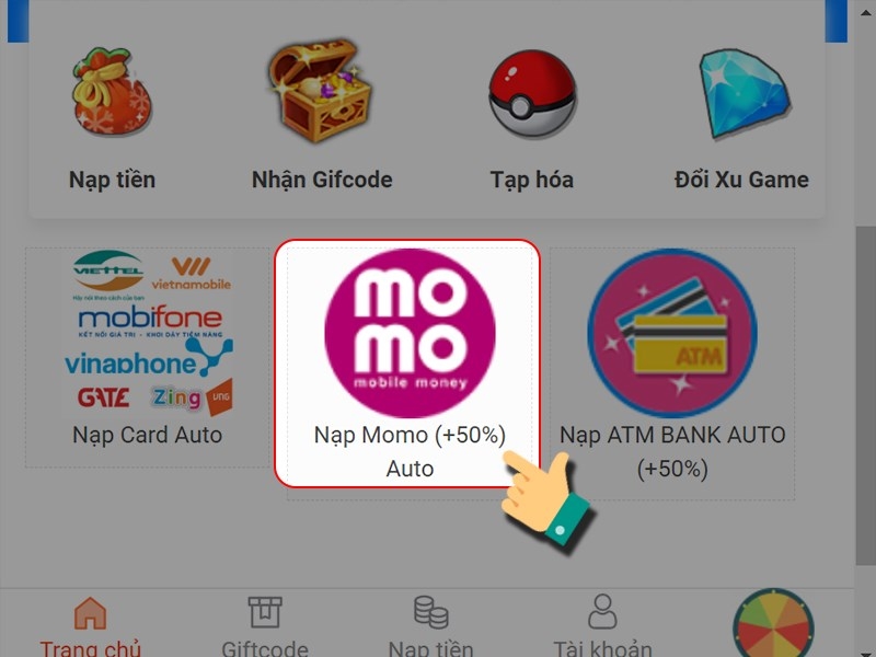 nạp Huyền thoại Poke (hình 4)