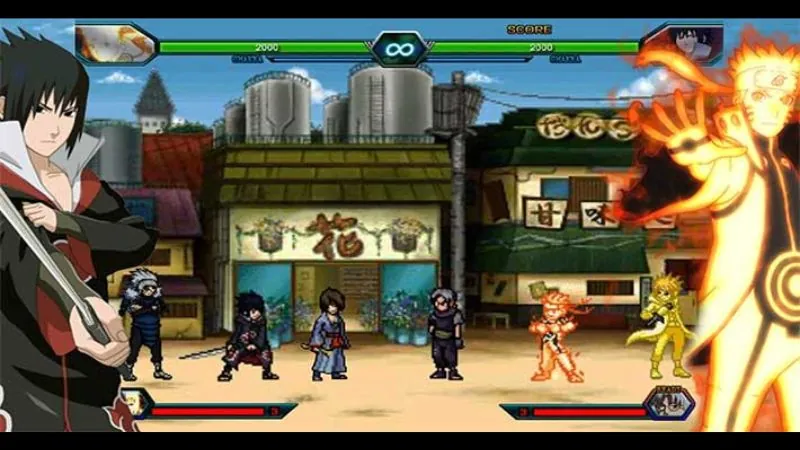 do hoa hinh anh game naruto vs bleach 50