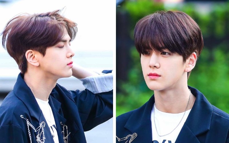 nâu socola nam hình 9