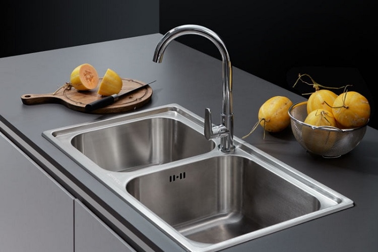 Nên dùng chậu rửa bát 1 hố hay 2 hố? (Hình 4)
