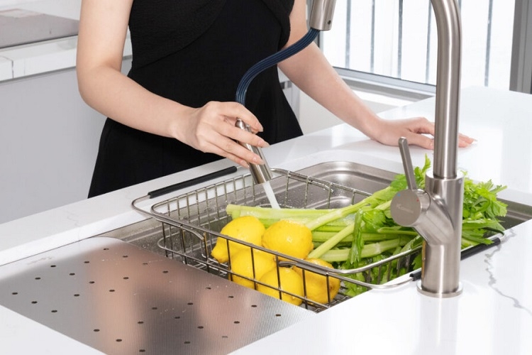 Nên dùng chậu rửa bát 1 hố hay 2 hố? (Hình 5)