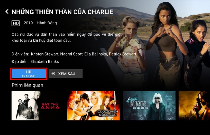 Galaxy Play hỗ trợ chất lượng hình ảnh lên đến 4K và âm thanh Dolby 5.1