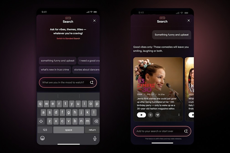 Netflix thử nghiệm chatbot AI giúp bạn tìm phim dễ dàng hơn