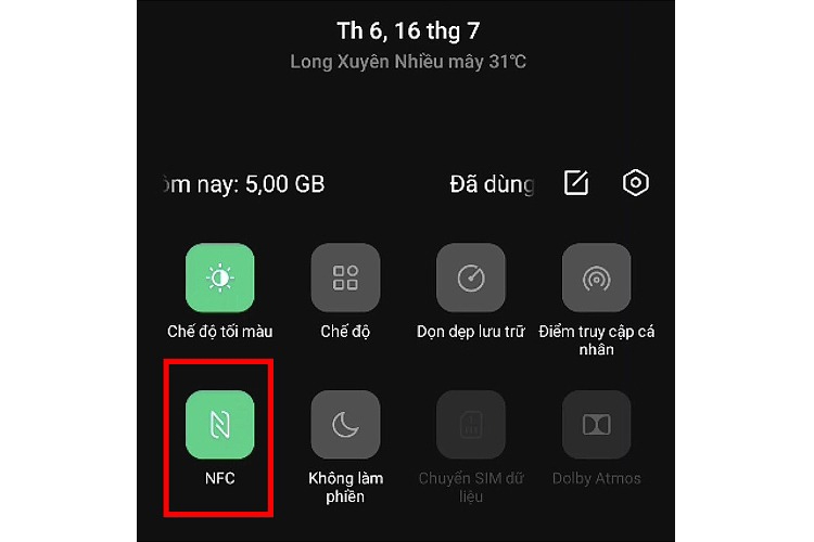 NFC trên OPPO hình 2