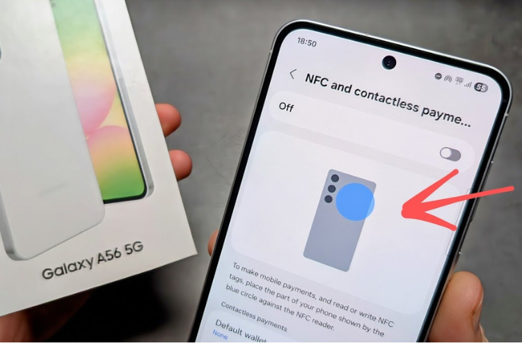 nfc trên samsung 3