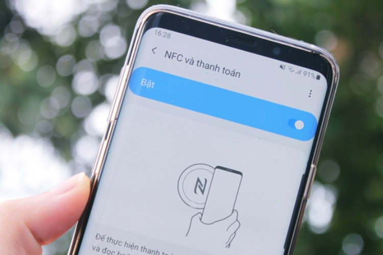 nfc trên samsung 6