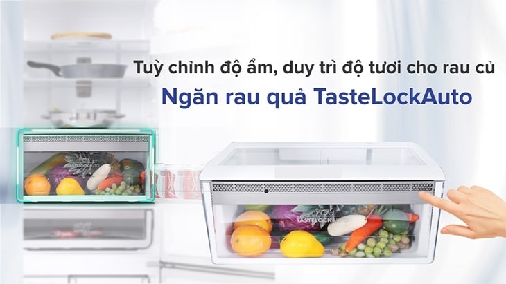 ngăn rau củ quả trên tủ lạnh 8