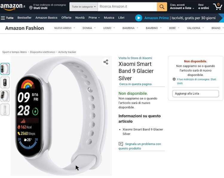 Giá bán và ngày ra mắt Xiaomi Smart Band 9