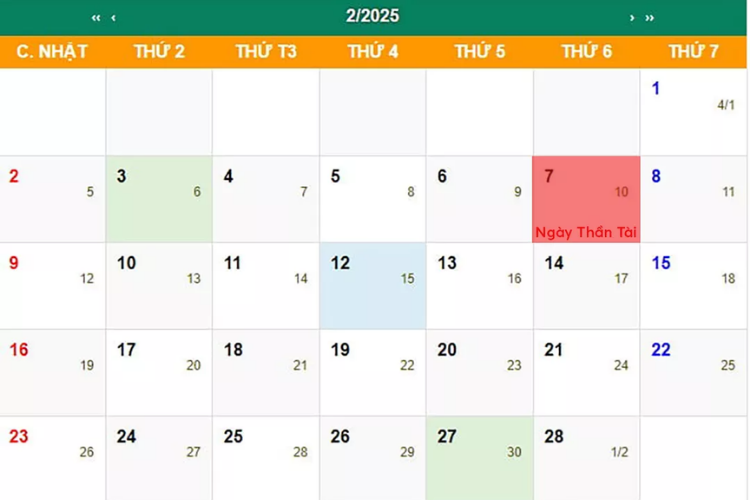 ngày thần tài là ngày nào 3