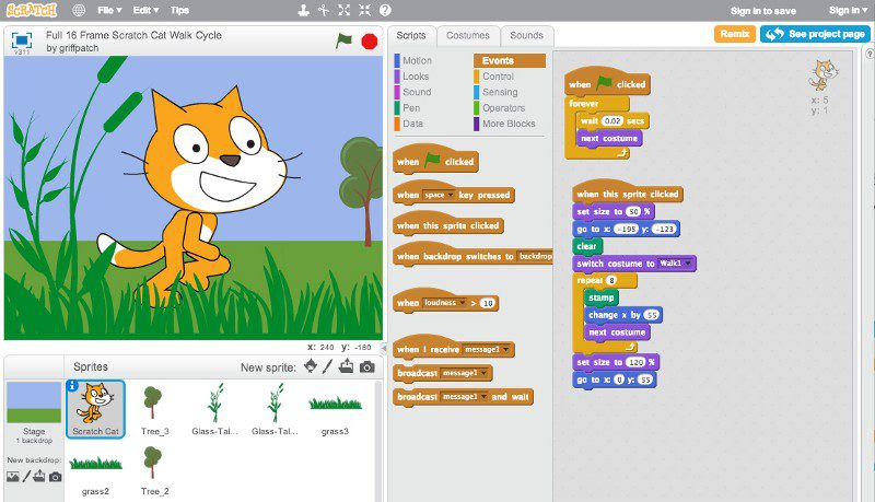 Những đặc điểm nổi bật của Scratch