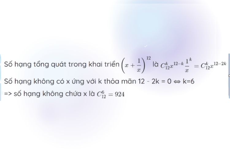 nhị thức newton lớp 10 4