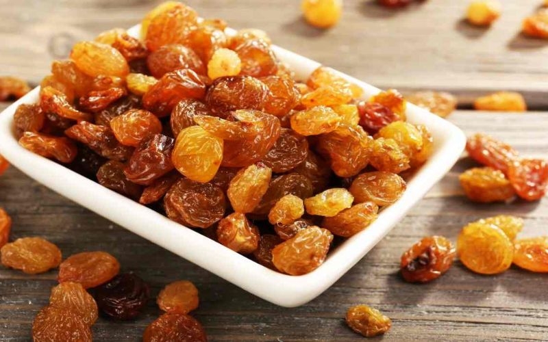 Thành phần dinh dưỡng có trong nho khô