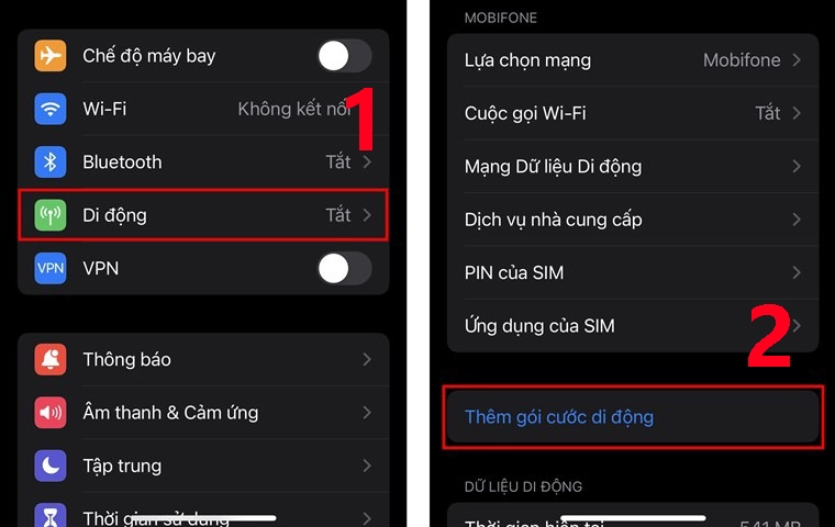 những dòng iPad có SIM hình 5