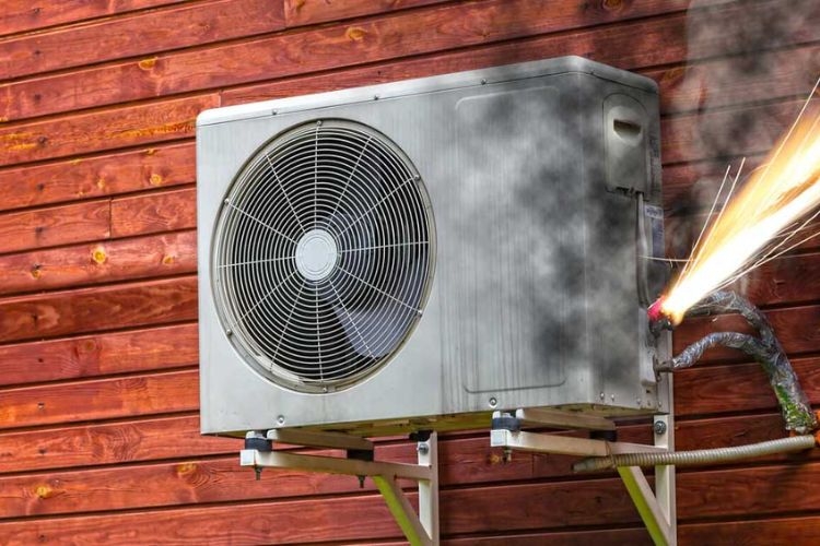 Nổ cục nóng điều hoà 4