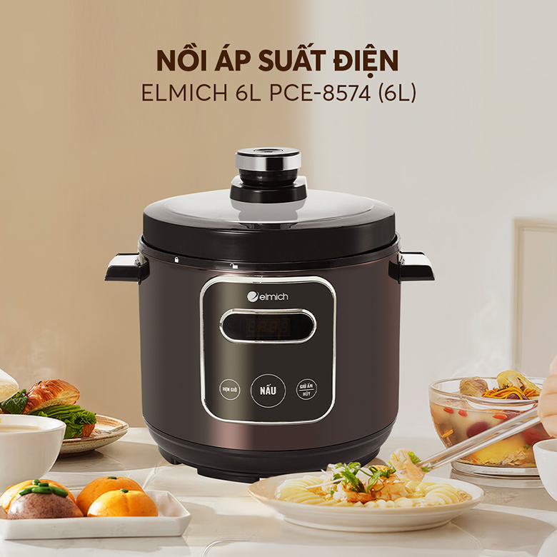 Nồi áp suất điện 5 lít và 6 lít khác nhau như thế nào 6