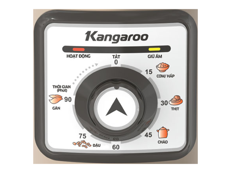 Nồi áp suất điện Kangaroo 6 lít KG6PC1 (hình 2)