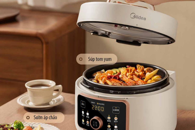nồi áp suất điện midea có tốt không 2