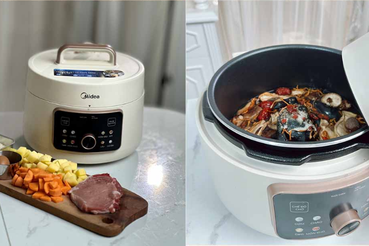 nồi áp suất điện midea có tốt không 5