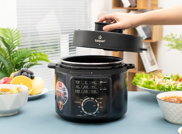 Nồi áp suất điện tử Kalpen 4 lít P3 - hình 5