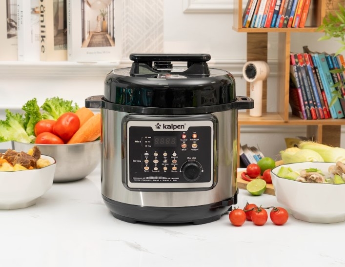 Nồi áp suất điện tử Kalpen 6 lít P9 - hình 3