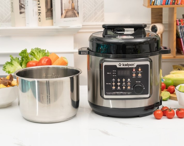 Nồi áp suất điện tử Kalpen 6 lít P9 - hình 1