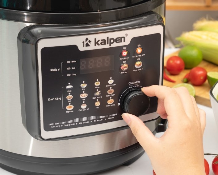 Nồi áp suất điện tử Kalpen 6 lít P9 - hình 4