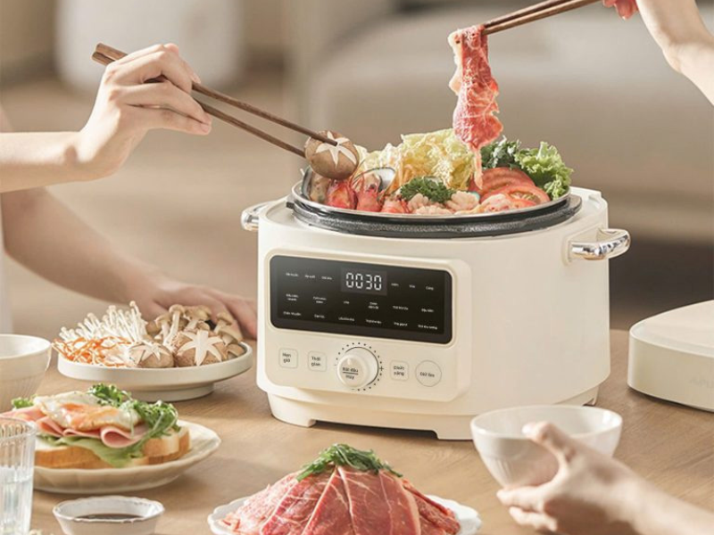 Nồi áp suất điện tử Magic Eco 5 lít AC-243 (hình 5)