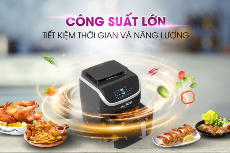 Nồi chiên không dầu Mutosi của nước nào 2