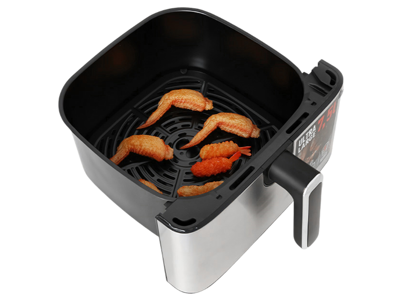 Nồi chiên không dầu điện tử Tefal 7.5 lít EY855D68 (hình 3)