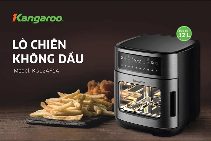 Nồi chiên không dầu Kangaroo có ưu điểm gì (hình 1)
