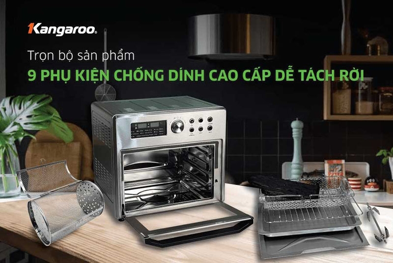 Nồi chiên không dầu Kangaroo có ưu điểm gì (hình 4)
