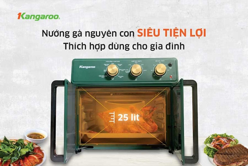 Nồi chiên không dầu Kangaroo có ưu điểm gì (hình 6)