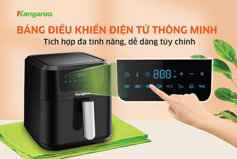 Nồi chiên không dầu Kangaroo có ưu điểm gì (hình 9)