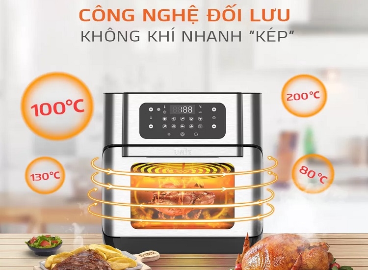 Nồi chiên không dầu không cần lật bán chạy 2025 (Hình 3)