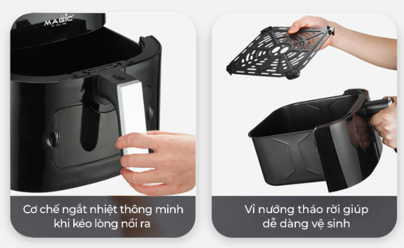 Nồi chiên không dầu Magic Eco 6 lít AC-126 - hình 8