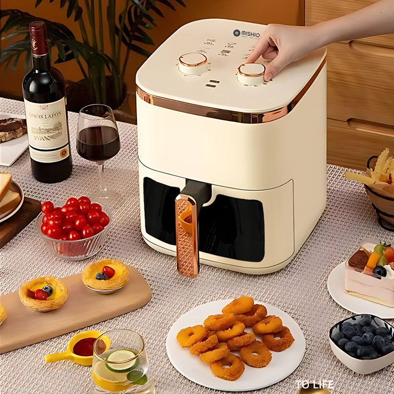 Nồi chiên không dầu Mishio 8 lít MK391 (hình 5)