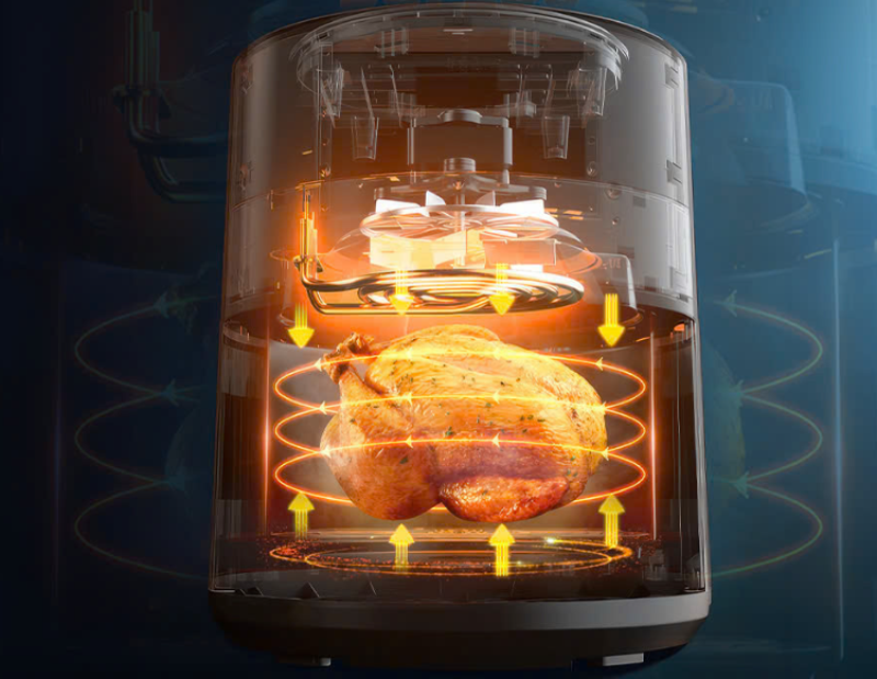 Nồi chiên không dầu điện tử Sunhouse Mama 10.5 lít SHD4093 - hình 3