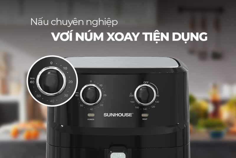 Nồi chiên không dầu Sunhouse SHD4030 6.5 lít - hình 5